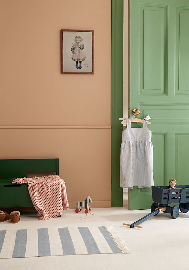 Produktbild 2 för Dockskrinda Blå Carl Larsson Kids Concept