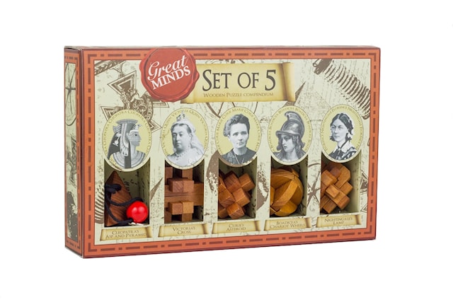 Produktbilde 1 for Great Minds Giftset Hjernetrim 5-pack