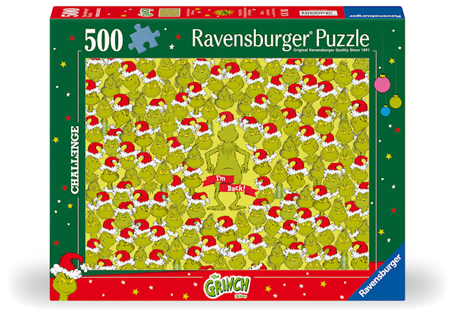 Tuotekuva 1 - Palapelit Grinch 500 palaa, Ravensburger
