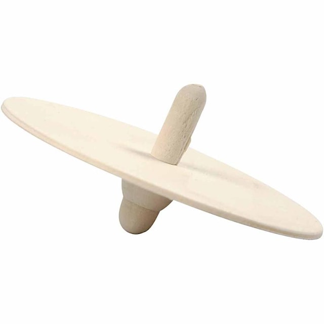 Produktbild 2 för Leksakssnurra av Trä 8x4 cm 10-pack Creativ Company