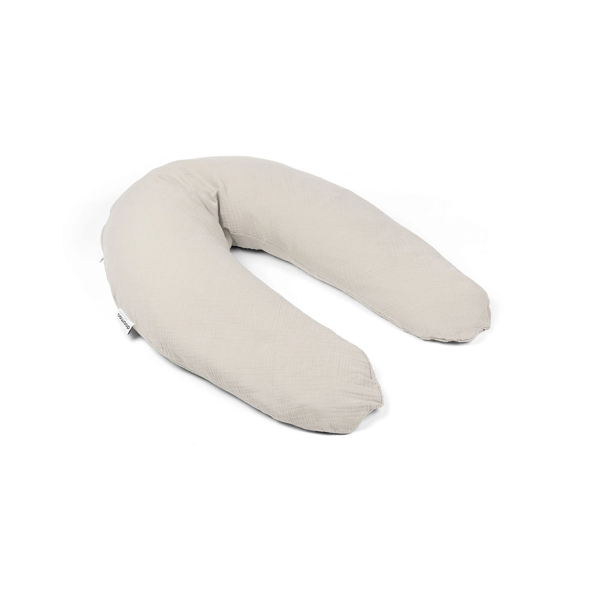 Produktbilde for Amnings- gravidkudde Muslin Beige Doomoo