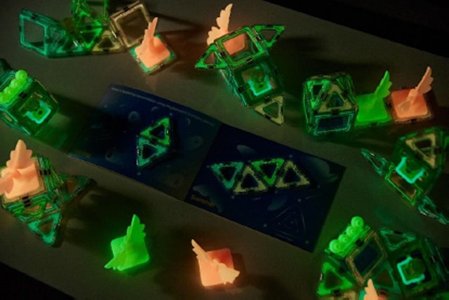 Produktbild 6 för Magformers Glowing Byggset 20 delar