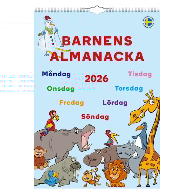 Produktbild 1 för Barnens Almanacka 2026