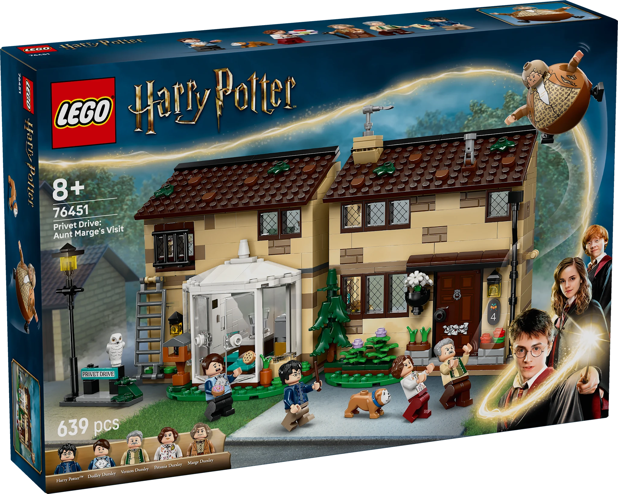 Tuotekuva ille Likusteritie: Marge-tädin vierailu LEGO® Harry Potter™ (76451)