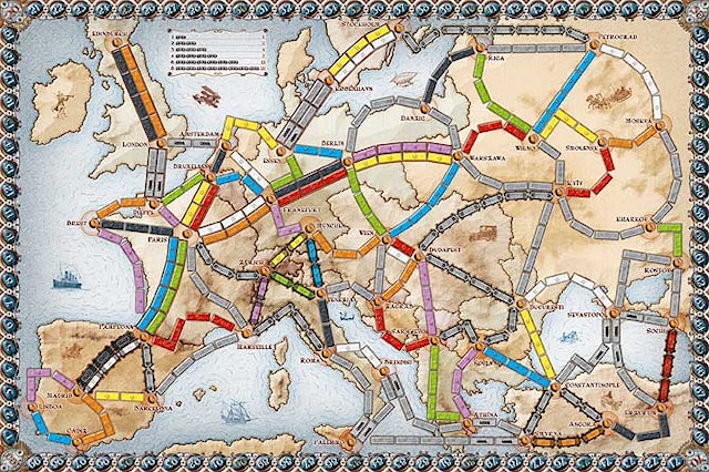 Produktbild 3 för Ticket to ride Europe (SE/NO/DK)