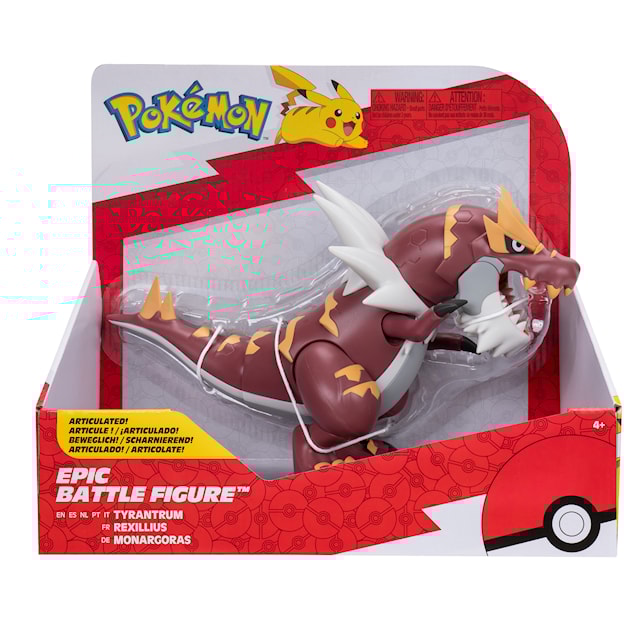 Produktbild 4 för Tyrantrum Epic Figur 30 cm Pokémon