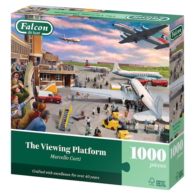 Tuotekuva 4 - Palapeli Näköalatasanne 1000 palaa, Falcon