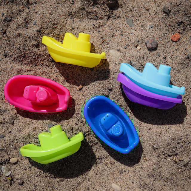 Tuotekuva 2 - Kylpylelu, Veneet, 6 kpl