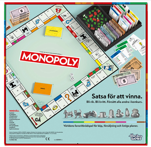 Produktbild 3 för Monopol Classic Specialutgåva 90th Year Edition (SE)