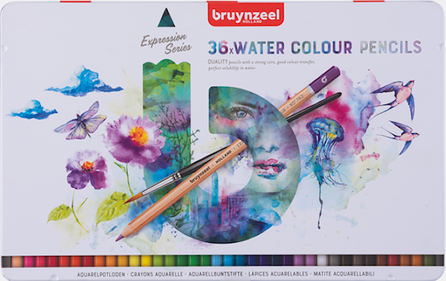 Produktbild 1 för Bruynzeel Expression Akvarellpennor 36-set