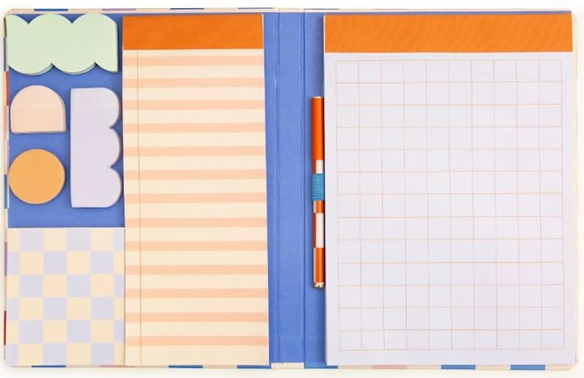 Produktbild 3 för Notepad with Sticky Notes Set & Pen