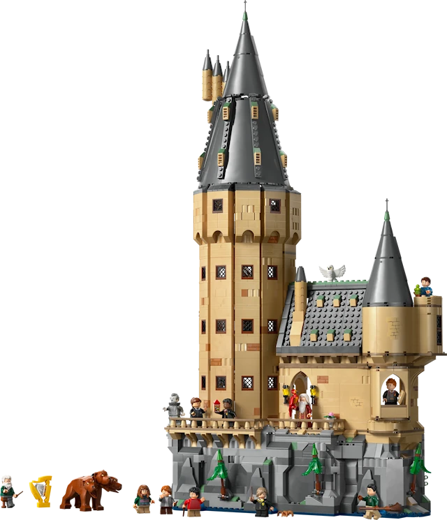 Tuotekuva 2 - Tylypahkan linna: Päärakennuksen torni LEGO® Harry Potter™ (76454)