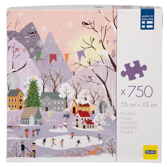 Produktbild 1 för Julpussel 750 Bitar, Peliko