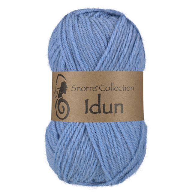 Idun Ull, Alpaca mix 50 gr Lys blå 620 Viking Snorre