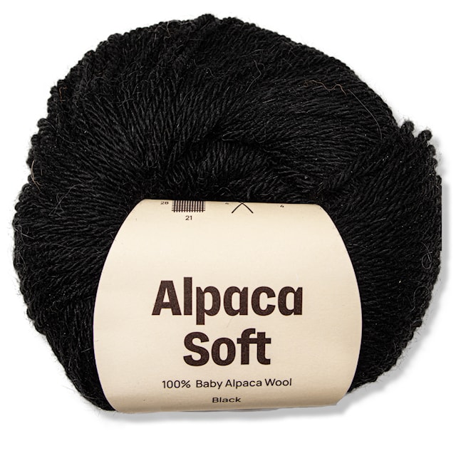 Alpacka Soft 50g Black A234 Adlibris