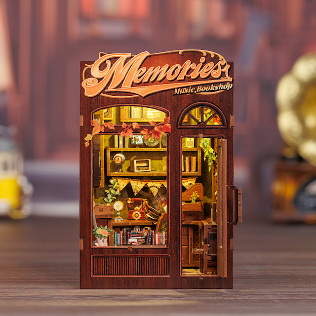 Produktbild 4 för Book Nook: Memories Music Bookshop, CuteBee