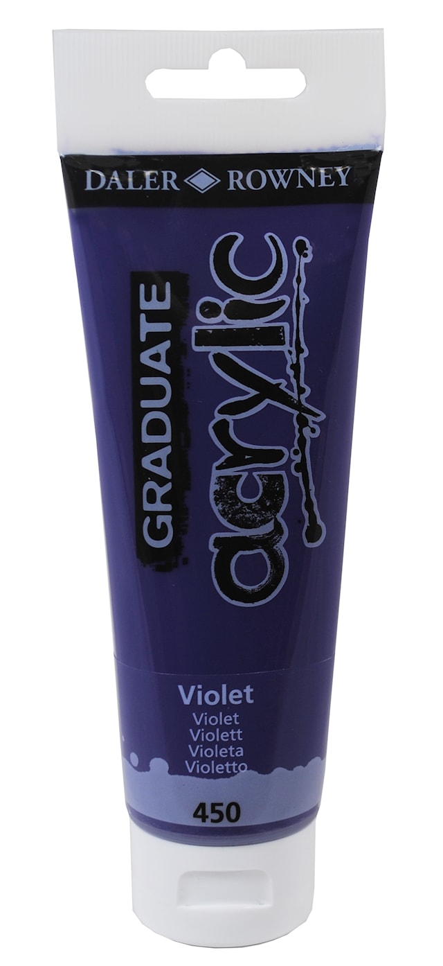 Graduate Acrylic 120 ml Violetti