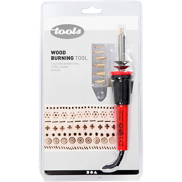 Produktbilde 6 for Sviapparat, str. 19x3 cm, EU, svart, rød, 1 stk.