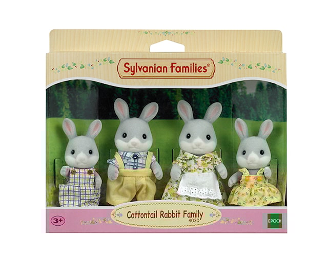 Tuotekuva 1 - Pumpulihäntäkanin perhe, Sylvanian Families