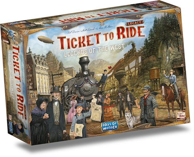 Tuotekuva 4 - Ticket To Ride Legacy, Legends of the West (EN)