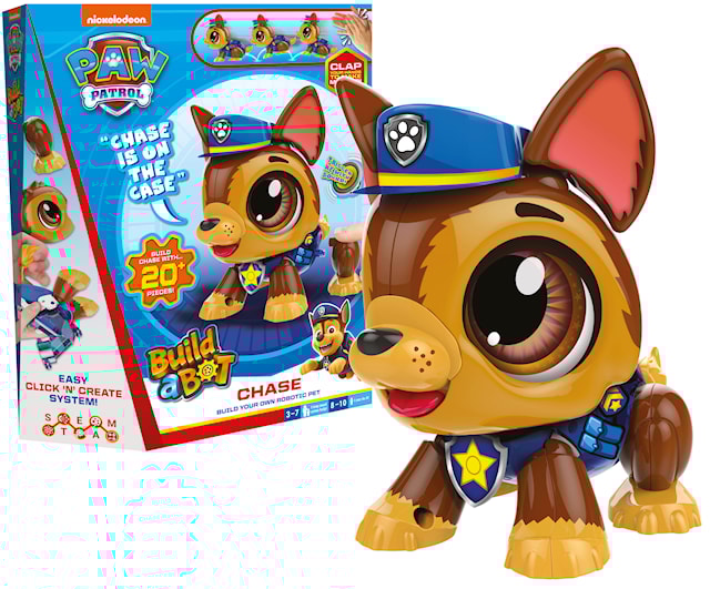 Produktbild 1 för Chase Build A Bot Interaktiv Hund Paw Patrol