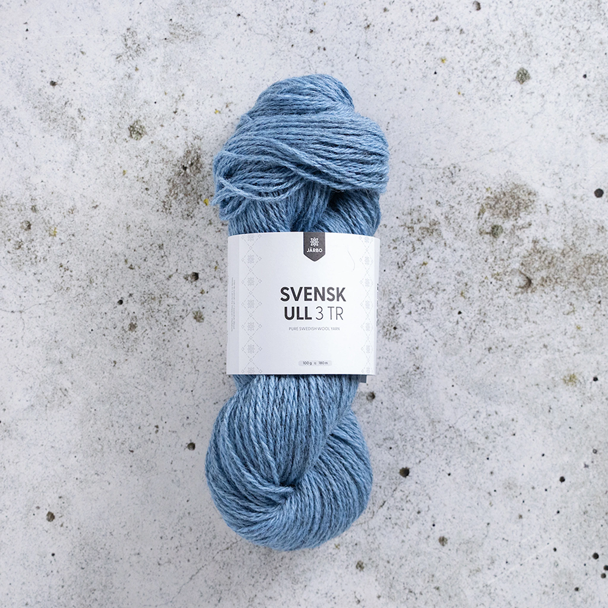 Produktbild för Svensk Ull 3 tr 100 g Järbo