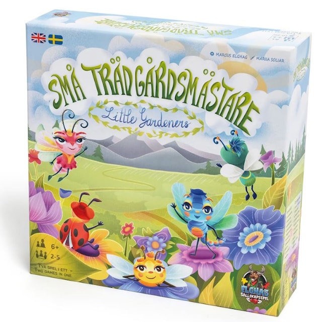 Produktbild 1 för Små Trädgårdsmästare 2-i-1 Sällskapsspel (SE) Leklyckan
