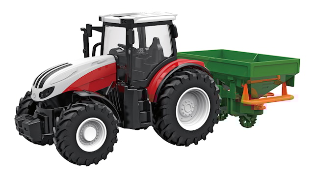 Produktbild 1 för Radiostyrd Traktor med släp RC SpeedX