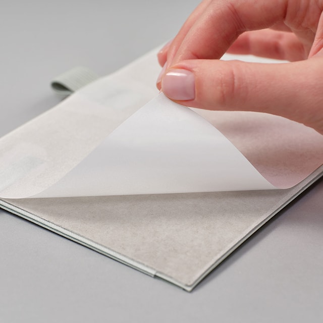 Produktbilde 2 for Oppbevaringslomme med elastisk bånd og pennholder - Patch Pocket Fango Semikolon