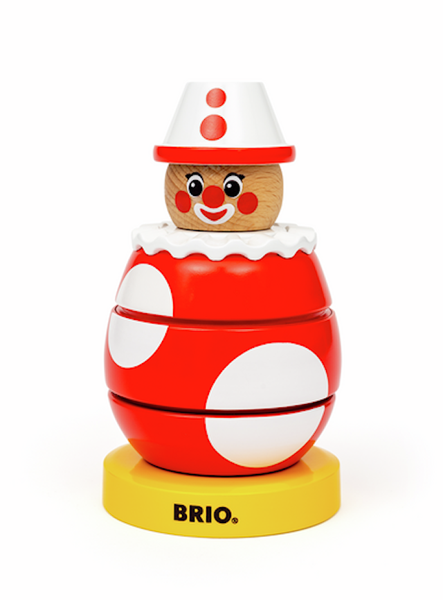 Produktbild 2 för Snurrande Clown BRIO