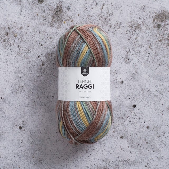 Tuotekuva 1 - Tencel Raggi 100 g Autumn Fade Järbo