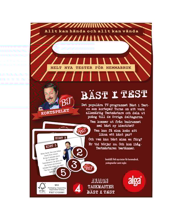 Produktbild 2 för Bäst i Test Kortspel, Alga (SE)