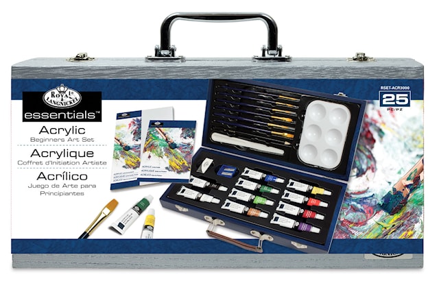 Produktbild 1 för Royal & Langnickel Akrylmålning Set i Träväska