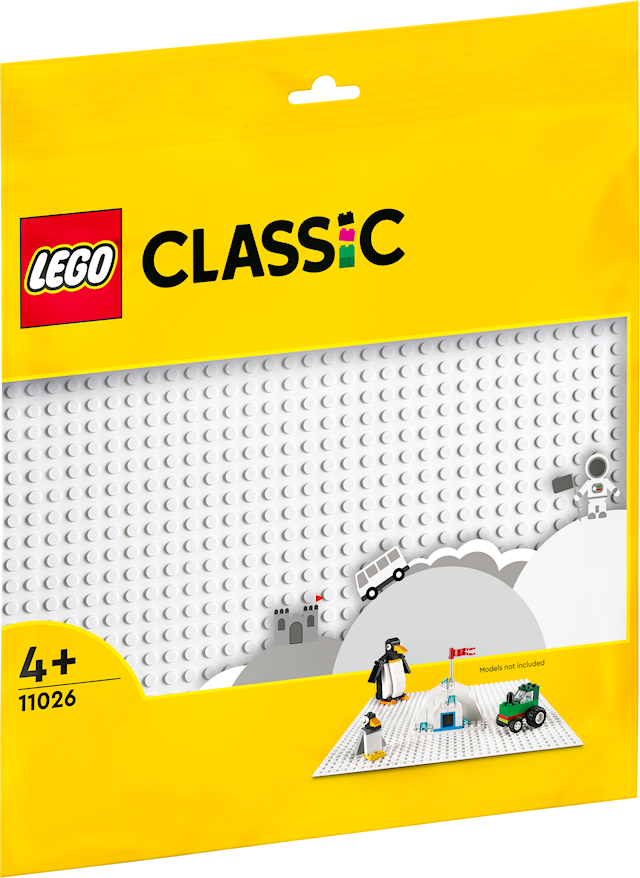 Produktbilde 1 for Hvit basisplate LEGO® Classic (11026)