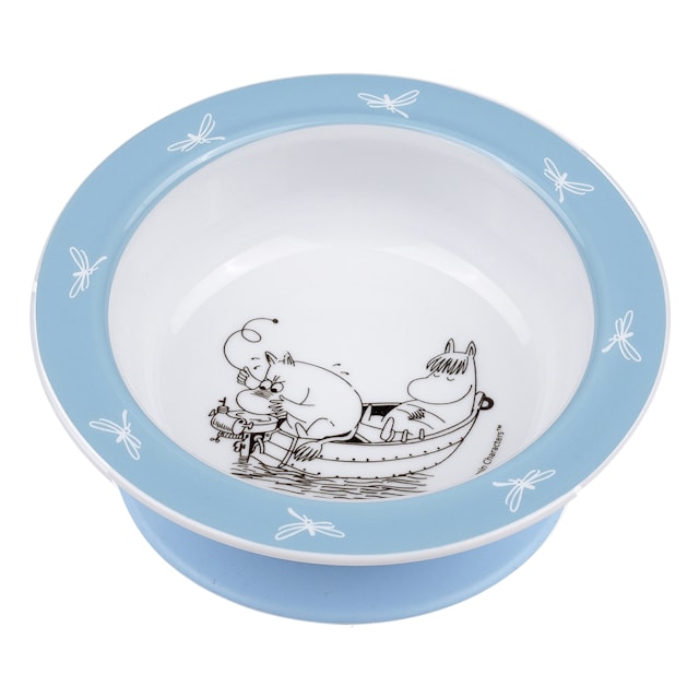 Tuotekuva 1 - Muumi Vesi & Uinti Imukuppilautanen Sininen Rätt Start