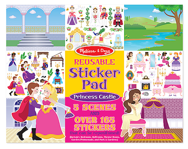 Produktbilde 1 for Klistremerkebok Prinsessens slott Melissa & Doug