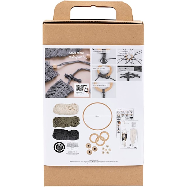 Produktbild 4 för Start DIY Kit - Makramé Knyttekniker Creativ Company