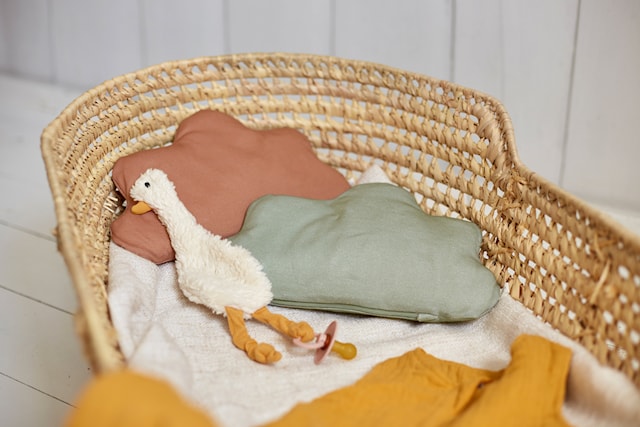 Tuotekuva 4 - Napphållare med Snuttefilt GOTS Tiny Farmer Gås Lässig