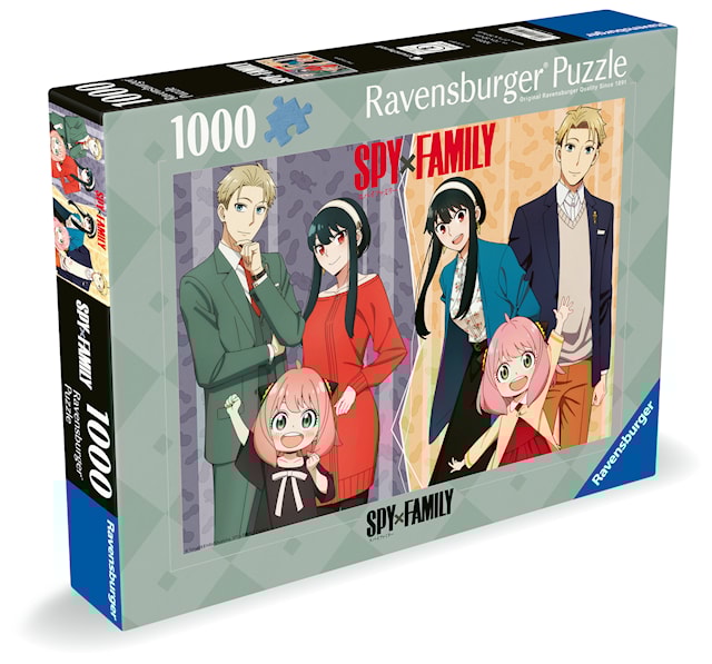 Produktbilde 2 for Puslespill Spy X Family 1000 brikker, Ravensburger