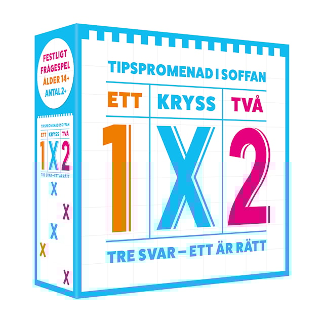 Produktbild 1 för 1X2 - Tipspromenad i soffan Kylskåpspoesi (SE)