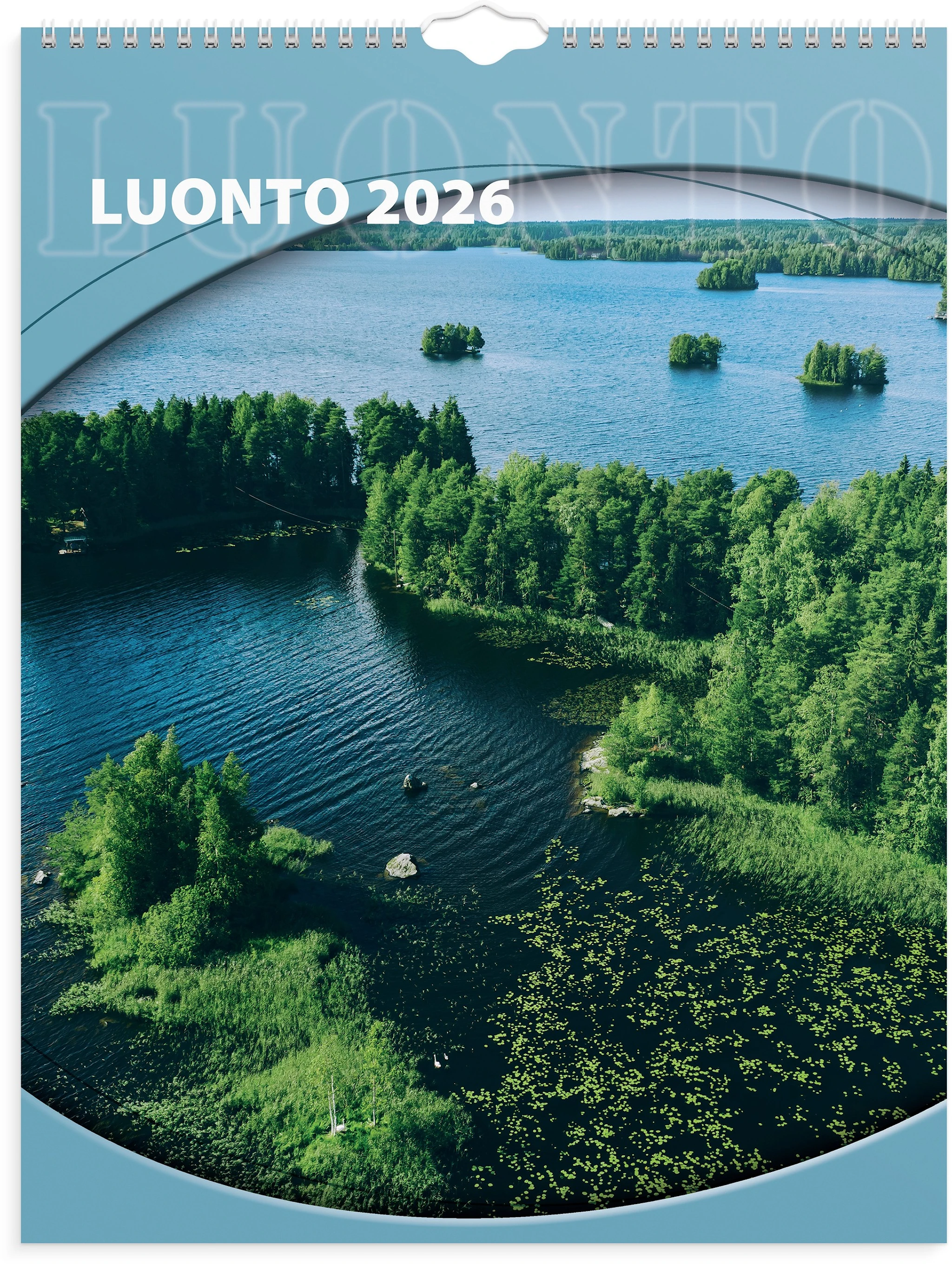 Tuotekuva ille Seinäkalenteri 2026 Luonto 295x390 mm Burde