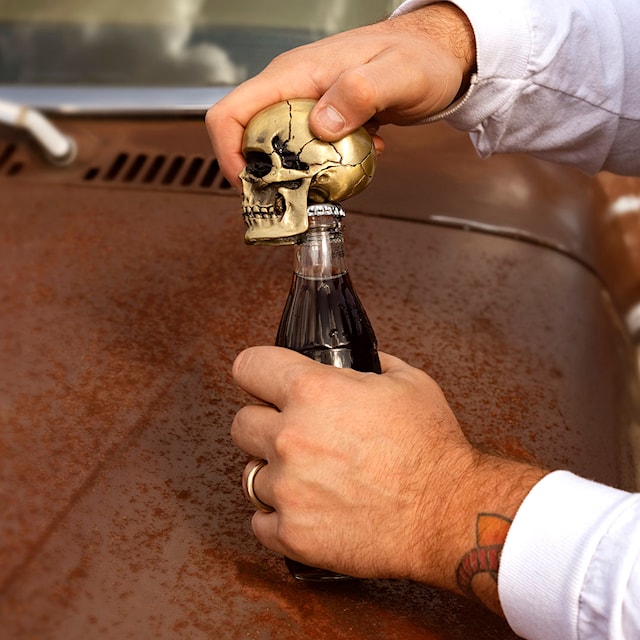 Produktbilde 1 for Flaskeåpner Skull