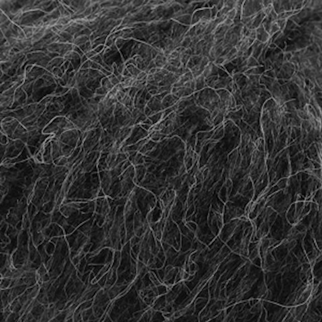 Melody Uni Colour Lanka Alpakkasekoitus 50 g Black 05 Drops