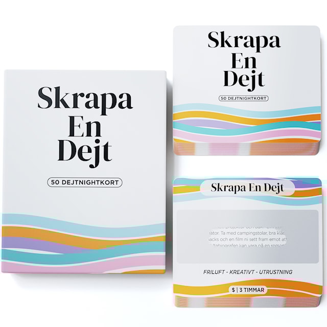 Produktbild 1 för Spel Skrapa en Dejt (SE)