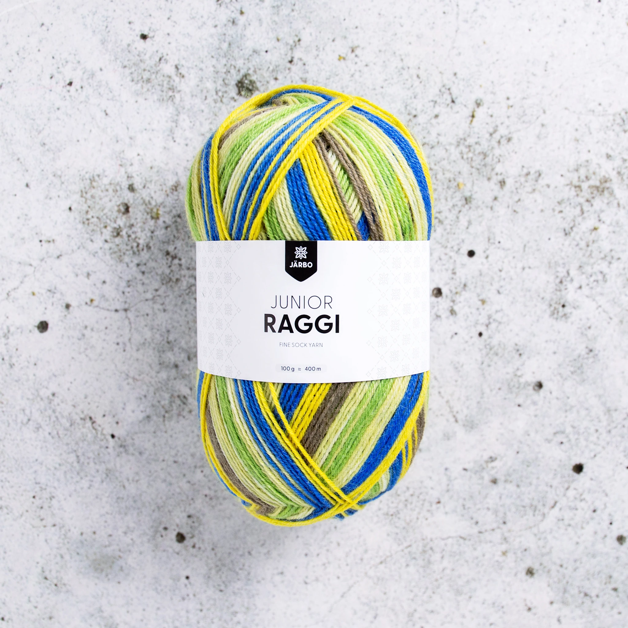 Produktbild för Junior Raggi Garn Ullmix 100 g Järbo