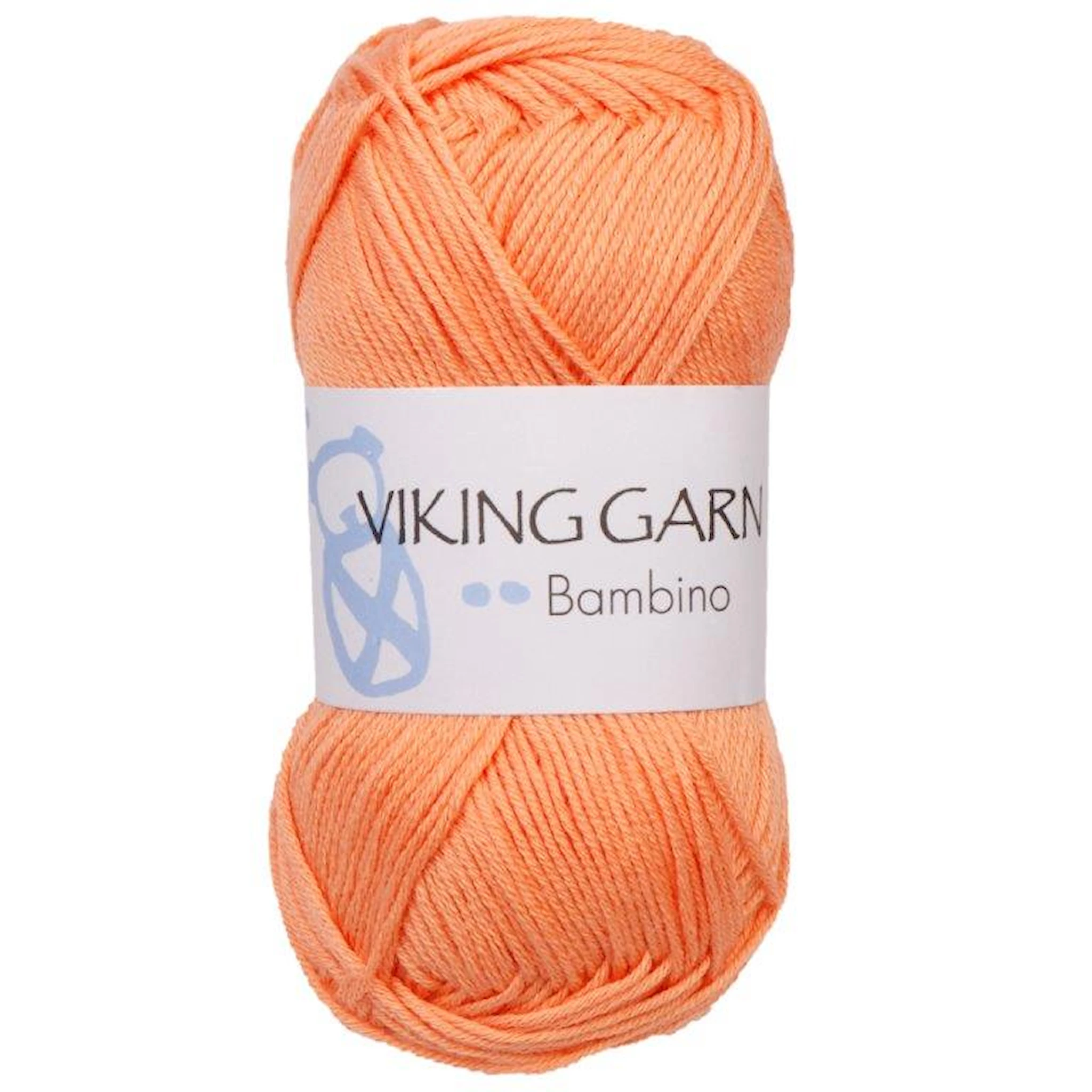Produktbilde for Bambino 50 g Aprikos 451 Viking Garn