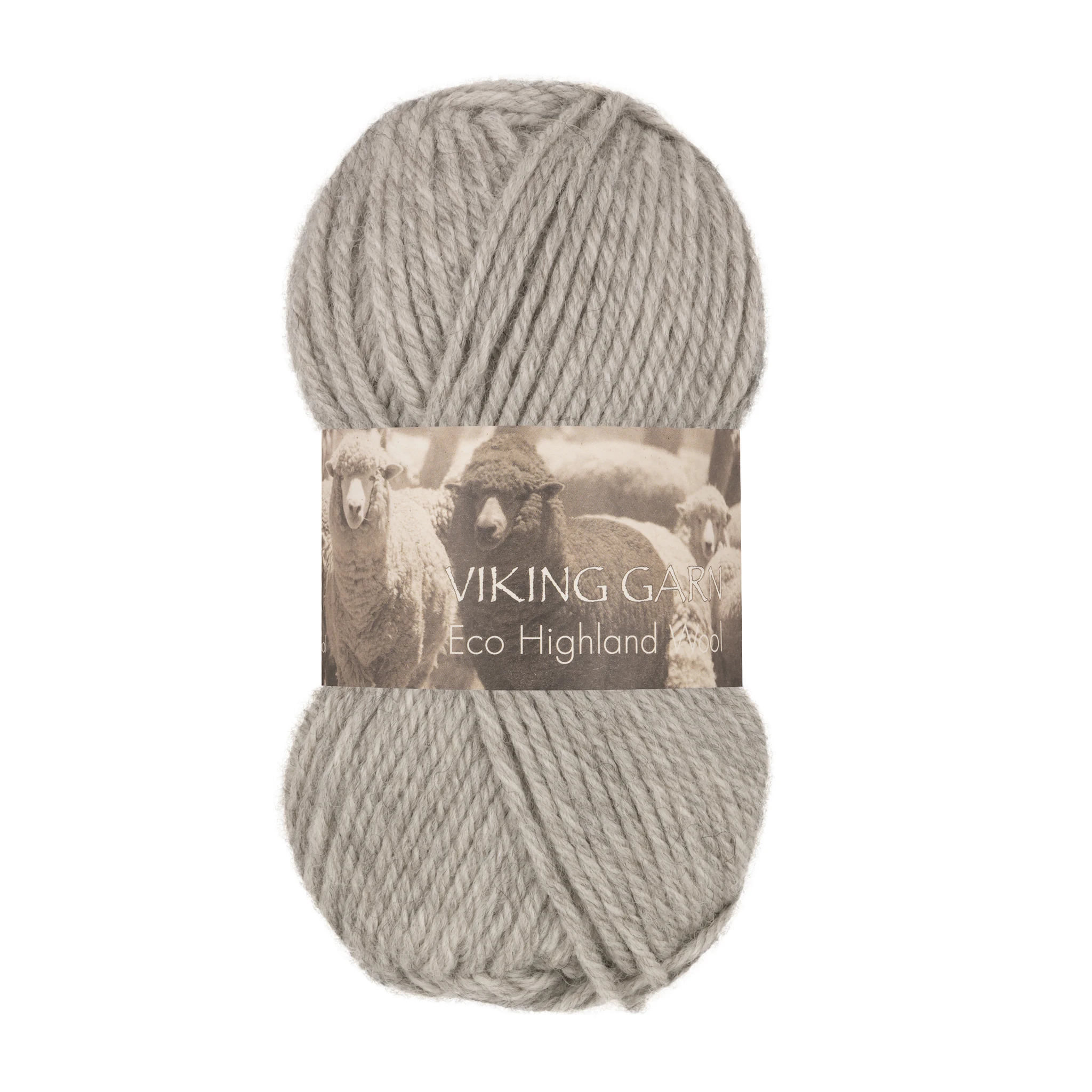 Produktbilde for Highland Eco Wool Garn 50 g Viking Garn
