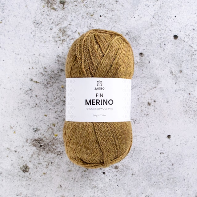 Fin Merino 50g Brown Tobacco (23) Järbo