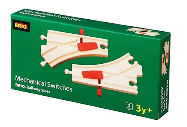 Produktbilde 2 for Mekaniske sporveksler, Brio Trejernbane