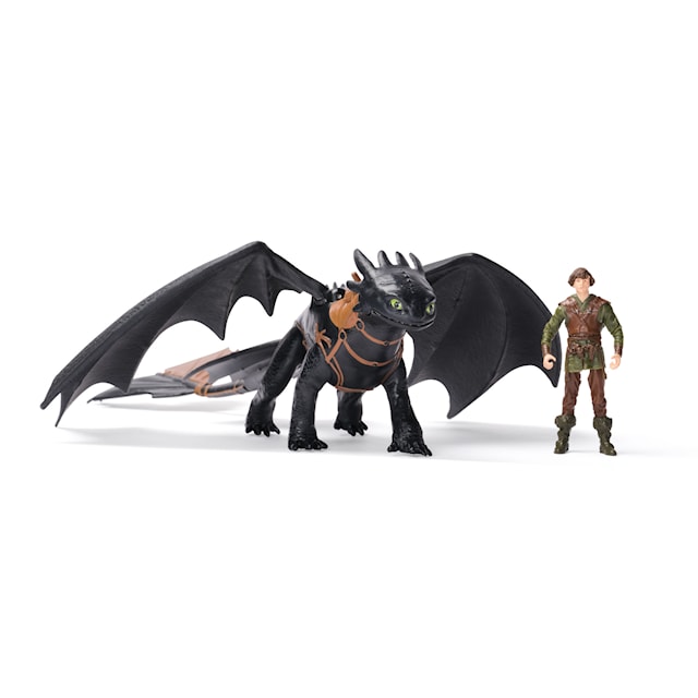 Produktbilde 1 for Dragons Movie Figure Set Tannløs og Hiccup